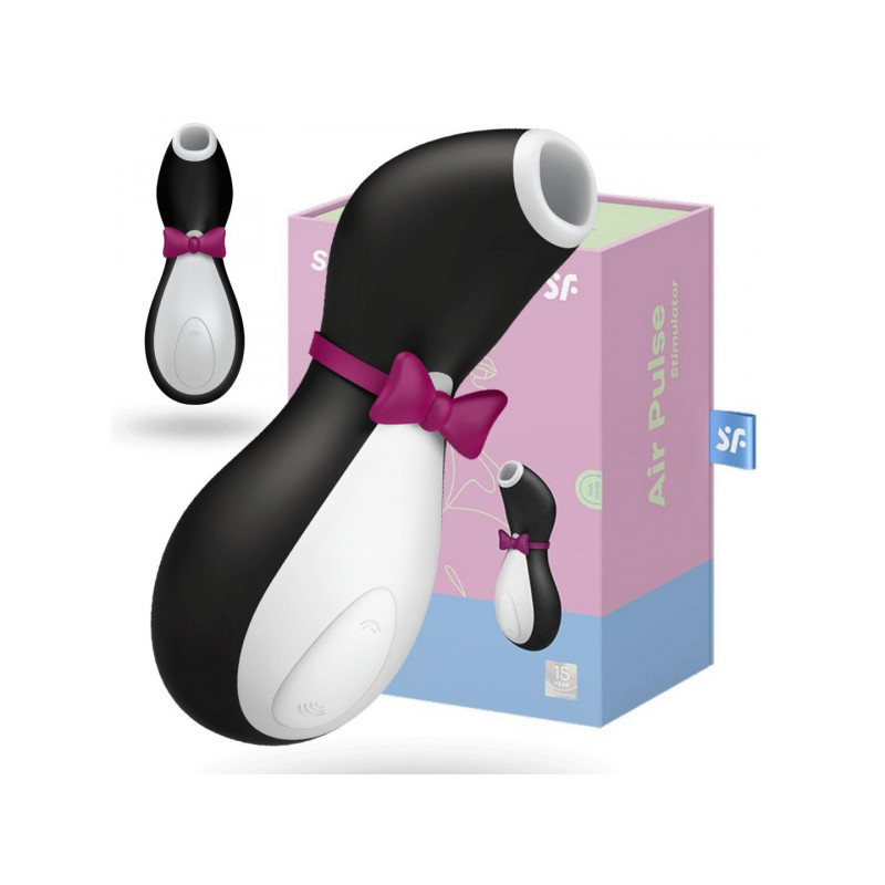 PINGWINEK MASAŻER ŁECHTACZKI SATISFYER PENGUIN PRO